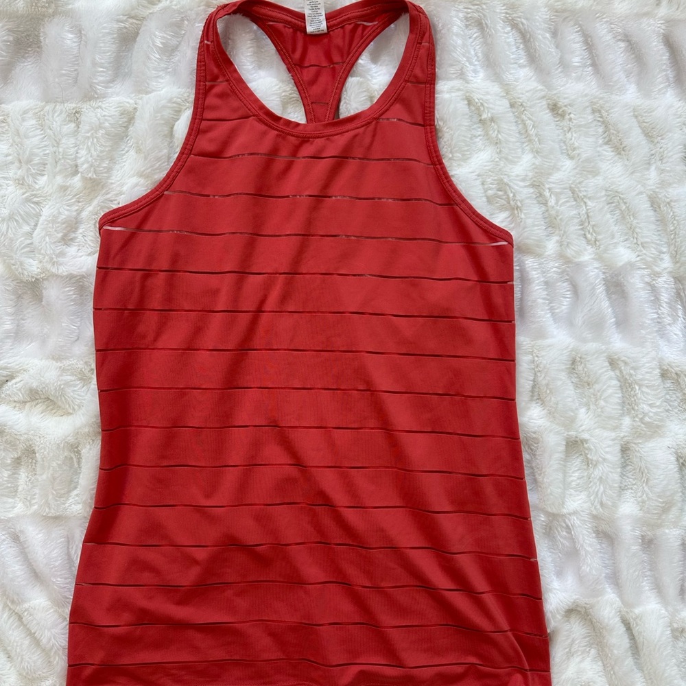 Athleta Red Airy Women's Tank Top